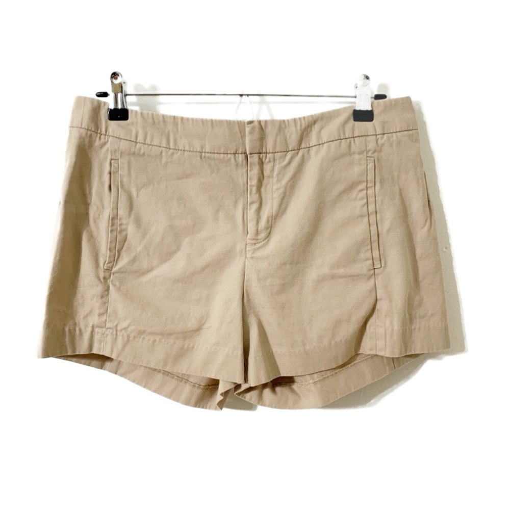 Gap Classic Cotton Khaki  Shorts Front and Back  Pockets Hook and Bar 3” Inseam